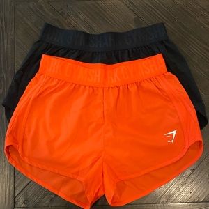 Two Pairs Excellent Condition Gymshark Shorts, Size Small